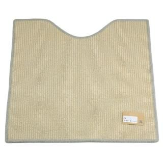 <img class='new_mark_img1' src='https://img.shop-pro.jp/img/new/icons1.gif' style='border:none;display:inline;margin:0px;padding:0px;width:auto;' />【セール品Aランク】標準型トイレマット(1型KU-10)約66×60cm| ジャパンディLEPOの周りをシルバーグレーで縫製 |撮影品の商品画像