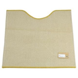 <img class='new_mark_img1' src='https://img.shop-pro.jp/img/new/icons1.gif' style='border:none;display:inline;margin:0px;padding:0px;width:auto;' />【セール品Aランク】標準型トイレマット(1型KU-10)約66×60cm| ジャパンディLEPOの周りをゴールドで縫製 |撮影品の商品画像