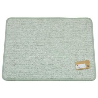 <img class='new_mark_img1' src='https://img.shop-pro.jp/img/new/icons1.gif' style='border:none;display:inline;margin:0px;padding:0px;width:auto;' />【セール品Aランク】バスマット・洗面台マット約45×60cm | 綿とアクリルの涼しげなしっかりマット、ミント系 | 試作品の商品画像