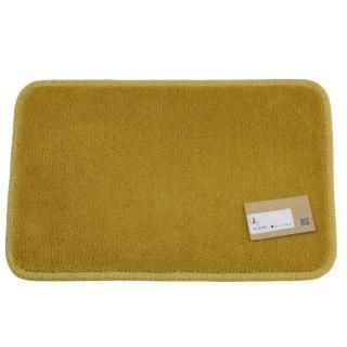 <img class='new_mark_img1' src='https://img.shop-pro.jp/img/new/icons1.gif' style='border:none;display:inline;margin:0px;padding:0px;width:auto;' />【セール品Aランク】バスマット・洗面台マット約30×45cm | ゴールド色。シンプル無地の踏み心地の良い高密度織り、抗菌防臭糸アクリル100%(東レセベリス) | ハンパ品の商品画像