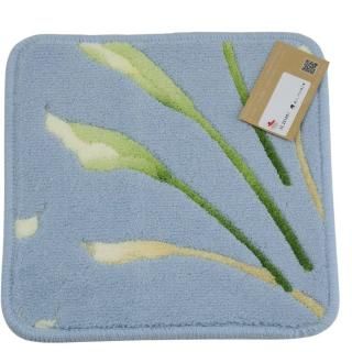 <img class='new_mark_img1' src='https://img.shop-pro.jp/img/new/icons1.gif' style='border:none;display:inline;margin:0px;padding:0px;width:auto;' />【セール品Aランク】アクセント・小さなマット約30×30cm | 品があるカラーの花柄プリント。抗菌防臭糸アクリル100%(東レセベリス) | ハンパ品の商品画像