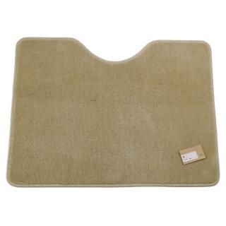 <img class='new_mark_img1' src='https://img.shop-pro.jp/img/new/icons1.gif' style='border:none;display:inline;margin:0px;padding:0px;width:auto;' />【セール品Aランク】トイレマット約80×60cm| ワイド幅広80cm巾トイレマット、アッシュベージュ。抗菌防臭機能の東レセベリスアクリル |撮影品の商品画像