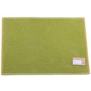 <img class='new_mark_img1' src='https://img.shop-pro.jp/img/new/icons1.gif' style='border:none;display:inline;margin:0px;padding:0px;width:auto;' />【セール品Bランク】バスマット・洗面台マット約43×62cm| おしゃれな周囲のいろ糸使い、しっかり品質の東レセベリスアクリル使用 |試作品(洗濯ネーム無し)の商品画像