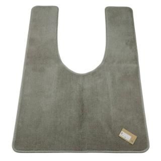 <img class='new_mark_img1' src='https://img.shop-pro.jp/img/new/icons1.gif' style='border:none;display:inline;margin:0px;padding:0px;width:auto;' />【セール品Aランク】トイレマット約76×110cm| シルバーグレー、幅広ジャンボ耳長トイレマット |誤生産品の商品画像