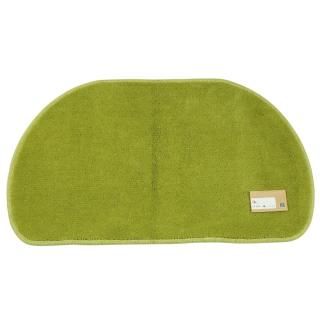 <img class='new_mark_img1' src='https://img.shop-pro.jp/img/new/icons1.gif' style='border:none;display:inline;margin:0px;padding:0px;width:auto;' />【セール品Bランク】バスマット・洗面台マット約45×77cm| ピスタチオ色、ゆりかご型バス洗面前マット |裏側の汚れの商品画像