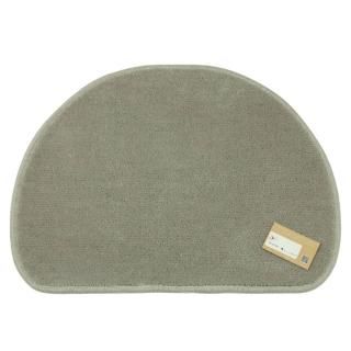 <img class='new_mark_img1' src='https://img.shop-pro.jp/img/new/icons1.gif' style='border:none;display:inline;margin:0px;padding:0px;width:auto;' />【セール品Aランク】バスマット・洗面台マット約45×60cm| シルバーグレー、ゆりかご型 |誤生産品の商品画像