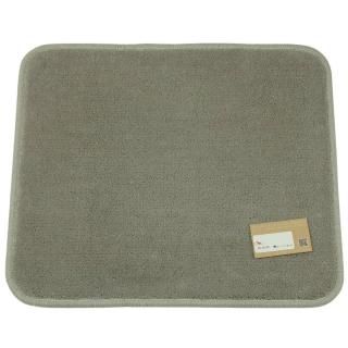 <img class='new_mark_img1' src='https://img.shop-pro.jp/img/new/icons1.gif' style='border:none;display:inline;margin:0px;padding:0px;width:auto;' />【セール品Aランク】バスマット・洗面台マット約45×52cm| シルバーグレー、長方形 |ハンパ品の商品画像