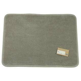 <img class='new_mark_img1' src='https://img.shop-pro.jp/img/new/icons1.gif' style='border:none;display:inline;margin:0px;padding:0px;width:auto;' />【セール品Aランク】バスマット・洗面台マット約45×60cm| シルバーグレー、長方形 |ハンパ品の商品画像