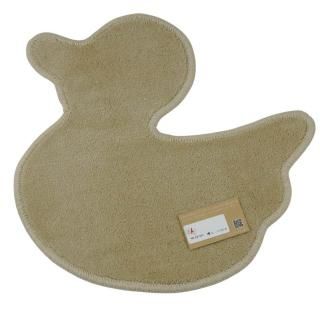 <img class='new_mark_img1' src='https://img.shop-pro.jp/img/new/icons1.gif' style='border:none;display:inline;margin:0px;padding:0px;width:auto;' />【セール品Bランク】アクセント・小さなマット約44×44cm| ベージュ、あひる |試作品、裏側の汚れの商品画像