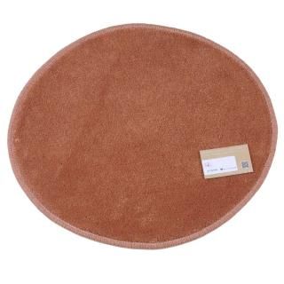 <img class='new_mark_img1' src='https://img.shop-pro.jp/img/new/icons1.gif' style='border:none;display:inline;margin:0px;padding:0px;width:auto;' />【セール品Aランク】アクセント・小さなマット約45×50cm| ライトマホガニー色、楕円マット |試作品の商品画像