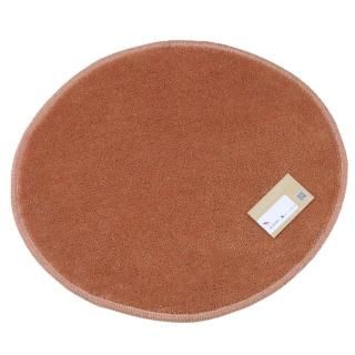 <img class='new_mark_img1' src='https://img.shop-pro.jp/img/new/icons1.gif' style='border:none;display:inline;margin:0px;padding:0px;width:auto;' />【セール品Aランク】アクセント・小さなマット約45×50cm| ライトマホガニー色、楕円マット |試作品の商品画像