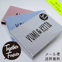名入れ フォトアルバム [ フキダシ ]　Together Forever 