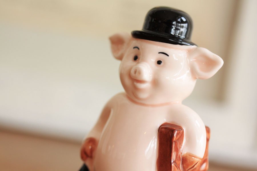 Danbury Mint Х꡼ߥ 쥯ƥ֥ ߥ˥ ֥ ե奢 Piggies Piggy Banker