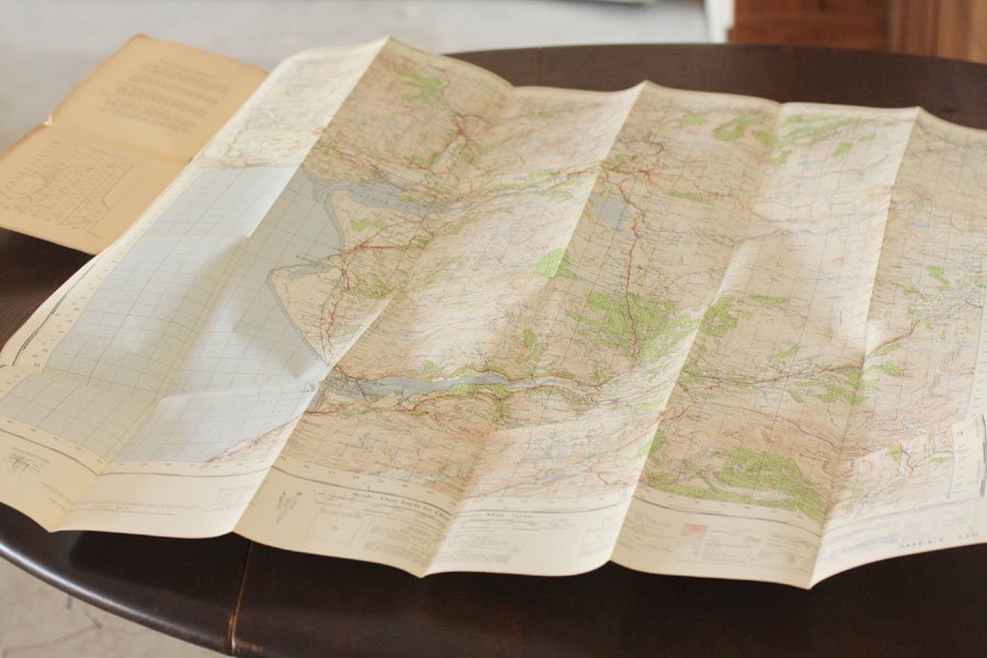 古地図 アンティークマップ オールドマップ イギリス ポスター 家具リメイク
