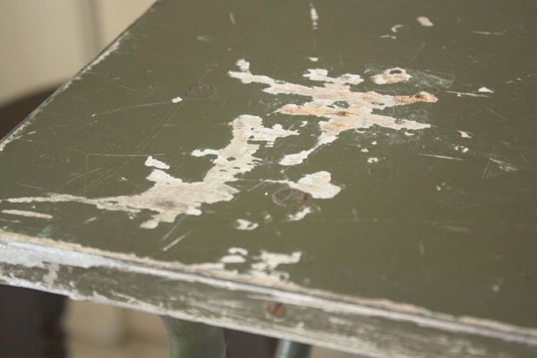 フランス軍 フォールディングテーブル 折り畳みデスク ミリタリーテーブル