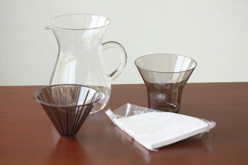 KINTO コーヒーカラフェセット 円錐型ブリューワー プラスチックフィルター SLOW COFFEE STYLE キントーの通販 /  広島県福山市雑貨屋shipton