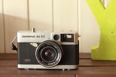 オールドカメラ Olympus 35 EC