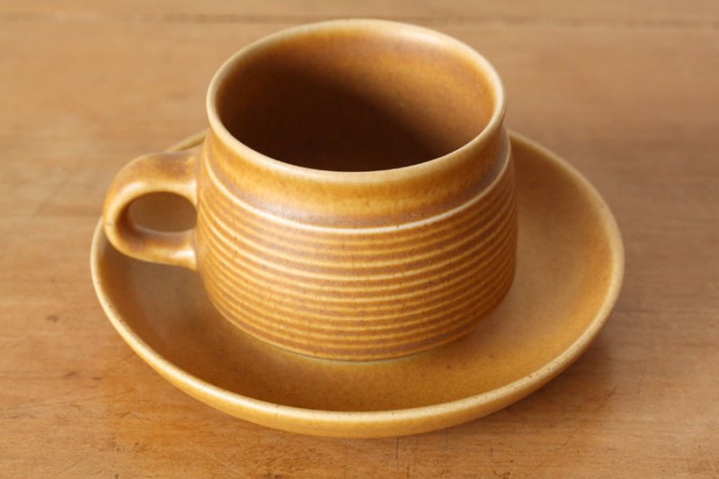 Denby Langley デンビー ラングレー カップ＆ソーサー 英国ヴィンテージ アンティーク食器の通販 / 広島県福山市雑貨屋shipton