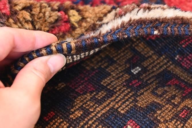 オールド絨毯/トルコ・ガジアンテップ約275×129cm - 手織り絨毯