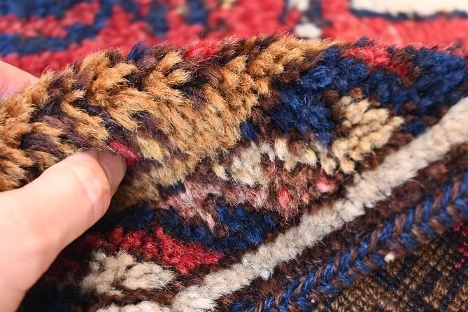 オールド絨毯/トルコ・ガジアンテップ約275×129cm - 手織り絨毯