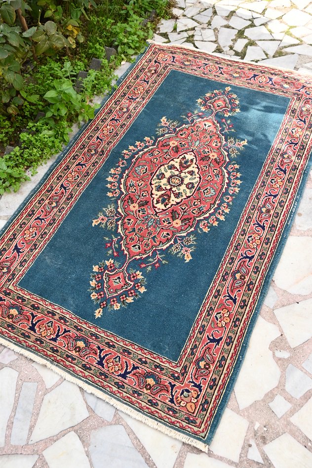 オールド絨毯/トルコ・コンヤ・ラディック約157×94cm - 手織り絨毯