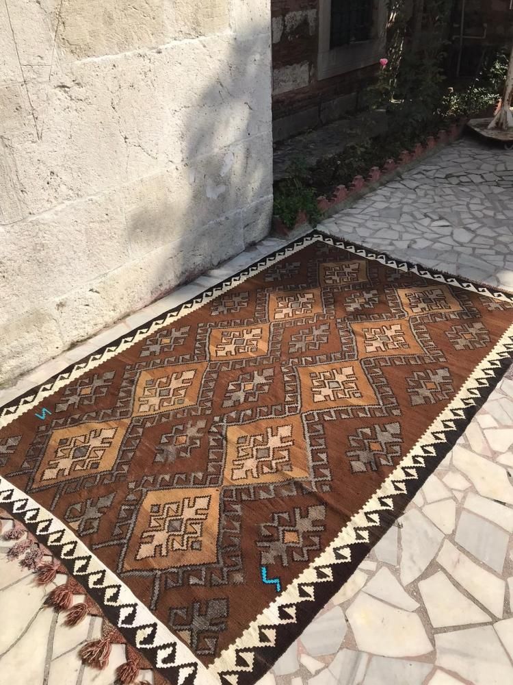 40％オフ】オールドキリム/トルコ・アララト山約281×175cm - 手織り