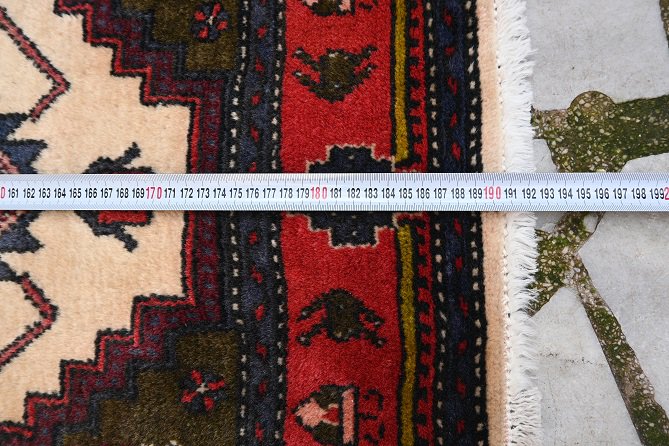 オールド絨毯/アゼルバイジャン/約191×89cm - 手織り絨毯＆キリム★Heaven’s Door