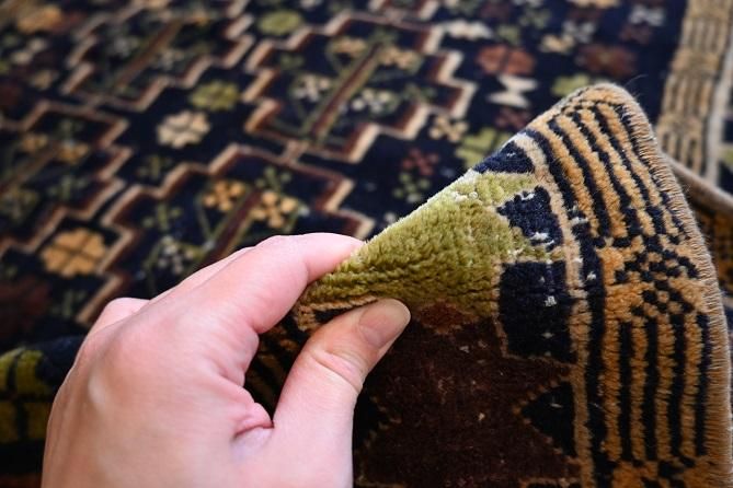 セミアンティーク絨毯/イラン・バルーチ/トライバルラグ約134×81cm