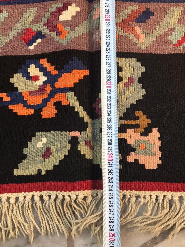オールドキリム/トルコ・シャルキョイ約245×146cm - 手織り絨毯 オールドキリム/トルコ・シャルキョイ約245×146cm - 手織り絨毯