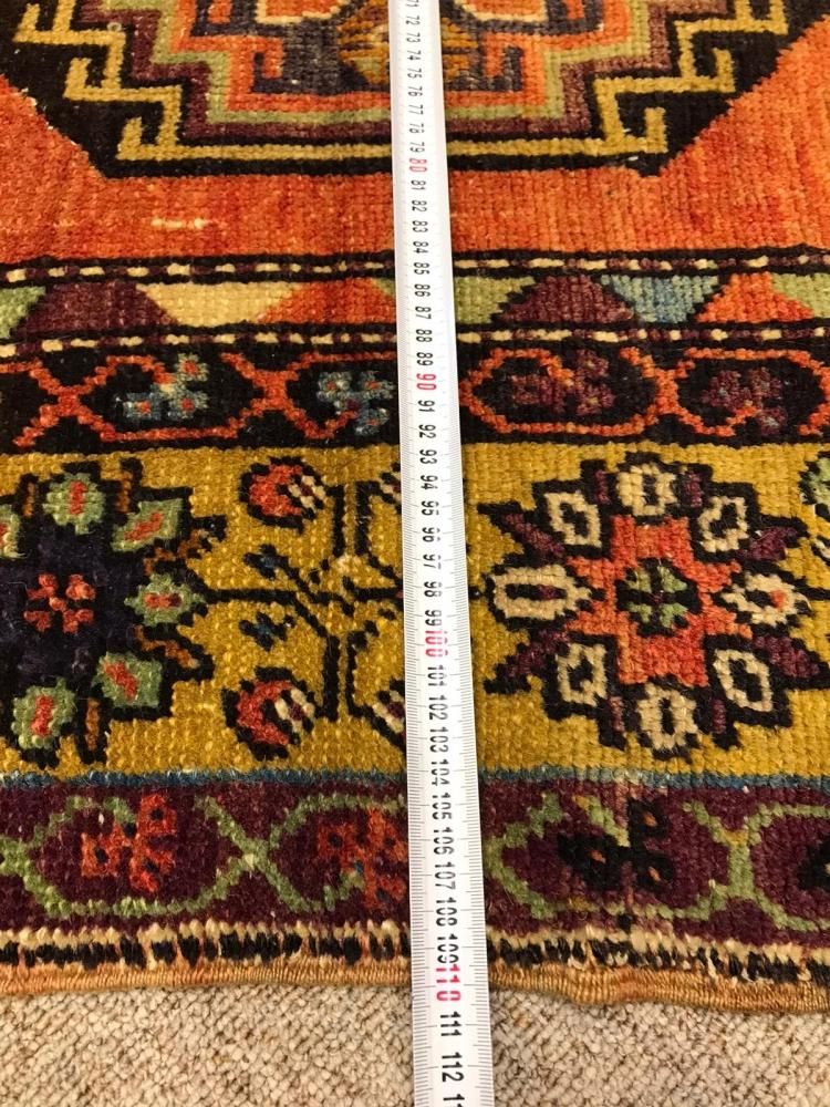 オールド絨毯/トルコ・カッパドキア約185×110cm - 手織り絨毯