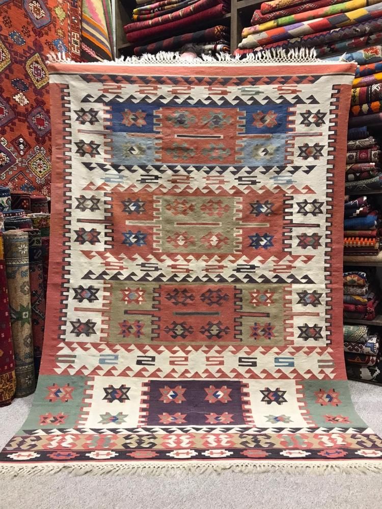 トルコ絨毯、キリム 40％オフ】オールド絨毯/トルコ・カッパドキア/ヨルックキリム約