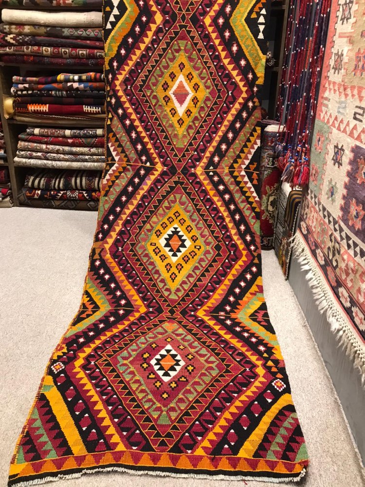 ペルシャ絨毯 サルーク 84×68cm - カーペット