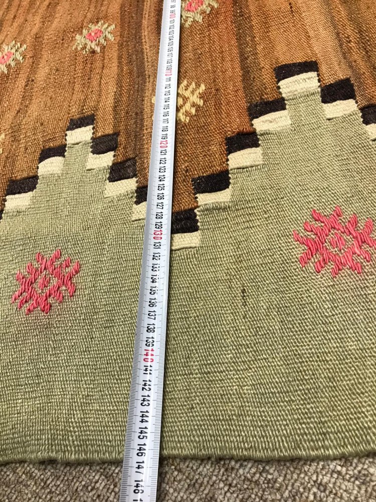 オールドキリム/トルコ・チャナッカレ/約206×147cm - 手織り絨毯