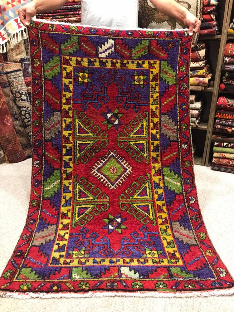 トルコの手織りキリム 189×102cm 未使用品 | uvastartuphub.com