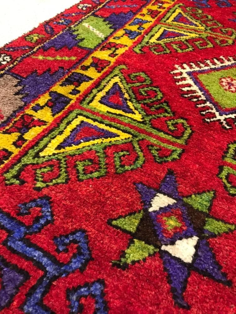 オールド絨毯/トルコ絨毯・カラマン/約157×92cm - 手織り絨毯&キリム オールド絨毯/トルコ絨毯・カラマン/約157×92cm - 手織り絨毯&キリム