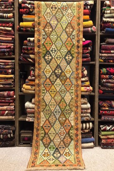 オールド絨毯/アゼルバイジャン約234×142cm - 手織り絨毯＆キリム