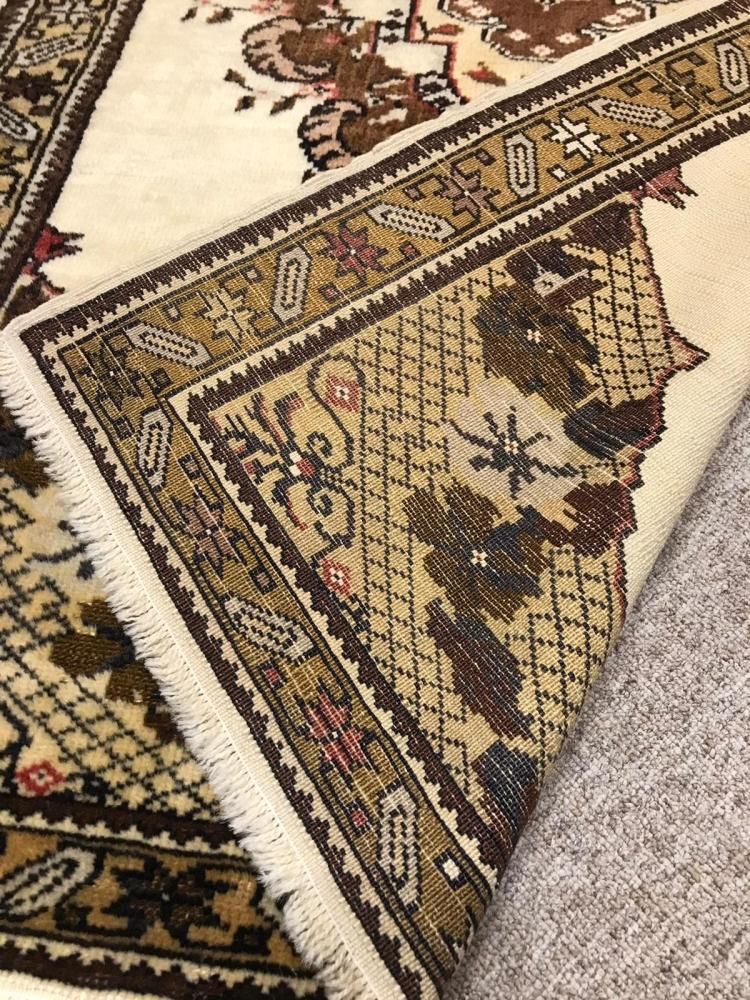 トルコ絨毯　クルシェヒル オールド絨毯/トルコ・クルシェヒル/約160×100cm - 手織り絨毯