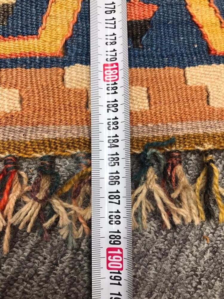 新しいキリム/トルコキリム・カイセリ/約185×118cm - 手織り絨毯