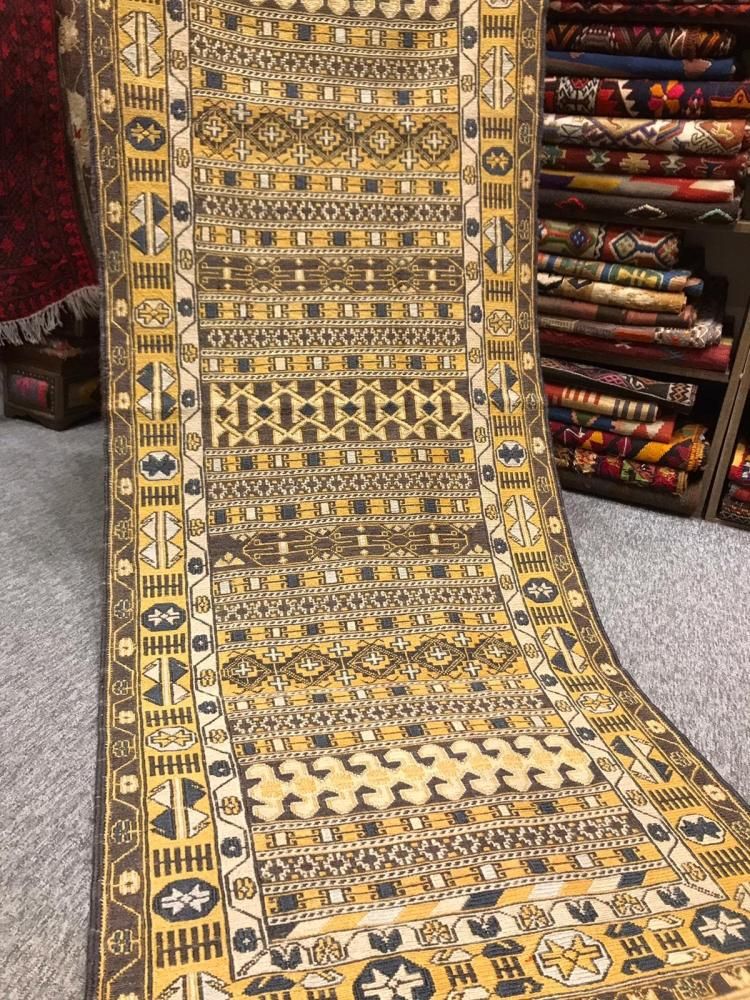 キリム オールドキリム 黄色×青系 【公式通販】