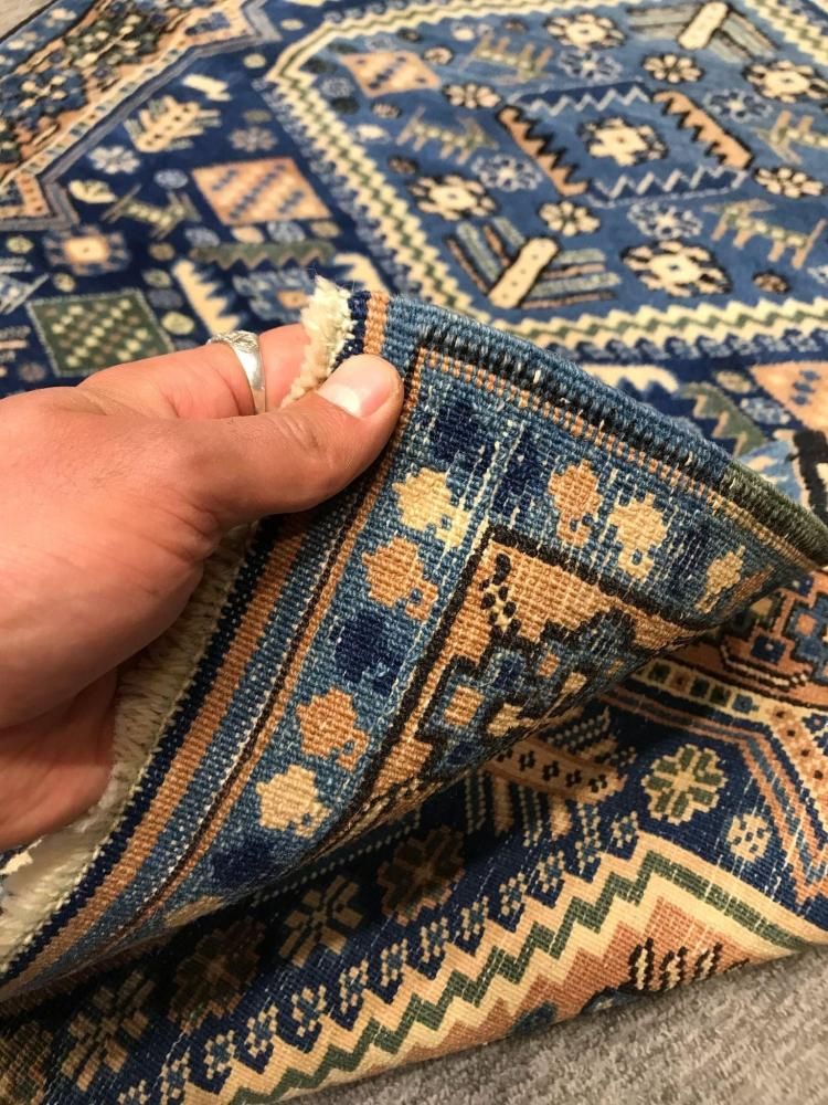 新しい絨毯/トルコ・マニサ約186×106cm - 手織り絨毯＆キリム