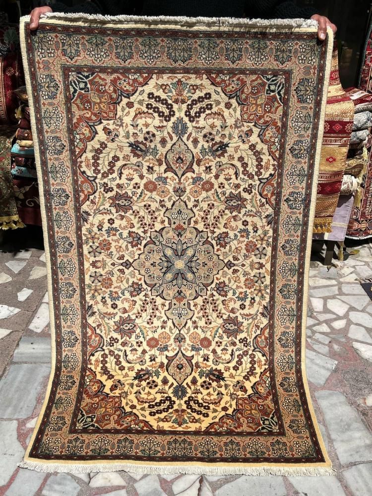 新しい絨毯/ペルシャ絨毯/イラン約158×94cm - 手織り絨毯