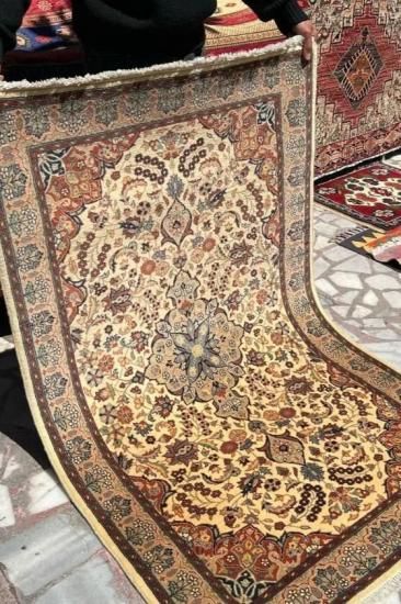 新しい絨毯/ペルシャ絨毯/イラン約158×94cm - 手織り絨毯
