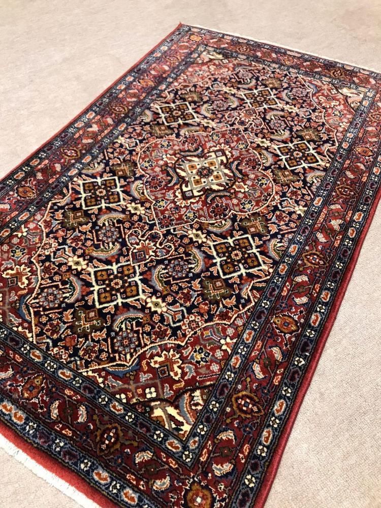 オールド絨毯/イラン・カシャーン/ペルシャ絨毯約116×69cm - 手織り