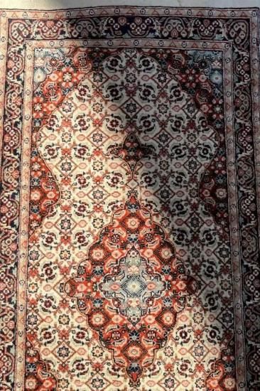 お得！ギュネイ　Guney 189×96cm トルコ　手織り　ラグ　絨毯 セミオールド絨毯/トルコ/デニズリ・ギュネイ約187×92cm - 手織り絨毯