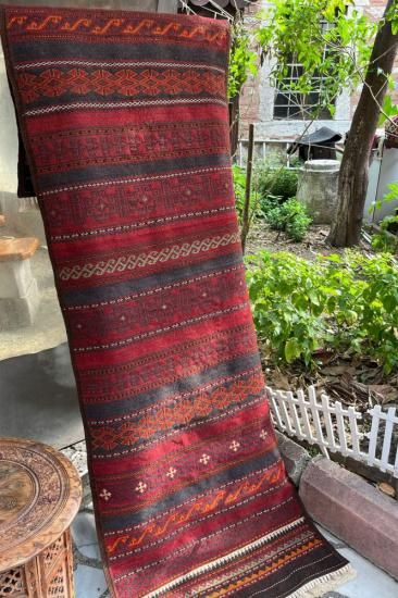 セミアンティーク絨毯/イラン・バルーチ/トライバルラグ約134×81cm