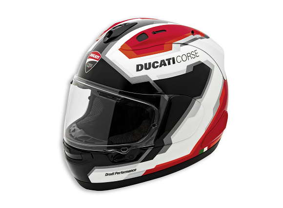 Ducati Corse V5 フルフェイスヘルメット - DUCATI MATSUDO APPAREL