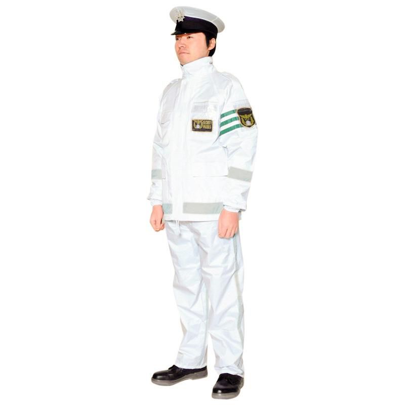 レインコート／ジャーナルスタンダードrelume 3905 腕章・反射付レインコート（上下セット） - 警備服・警備