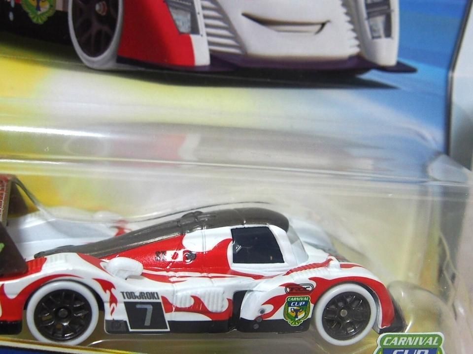 ディズニーピクサー　カーズ　マテル　カーニバルカップ　シュウ・トドロキ CARNIVAL CUP SHU TODOROKI