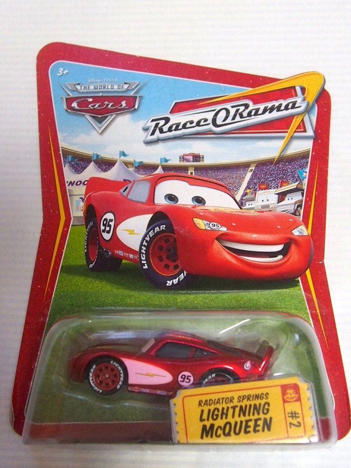 RADIATOR SPRINGS LIGHTNING MCQUEEN ROR ファクトリーエラー ピンク色版