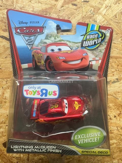 LIGHTNING MCQUEEN WITH METALLIC FINISH TOYSRUS ֥᥿å